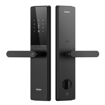 海尔（Haier）智能门锁密码锁入户门指纹锁防盗门锁门卡电子锁T15智能家居