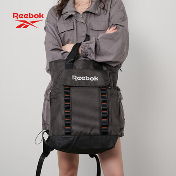 锐步防泼水干湿分区轻量化耐磨户外旅行双肩包多功能隔层 黑色