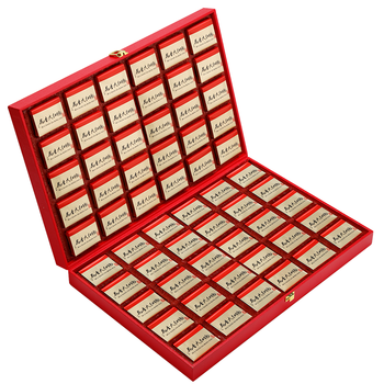 茶满纪乌龙茶 福建武夷岩茶大红袍一级500g中火茶叶礼盒装过年礼品送礼