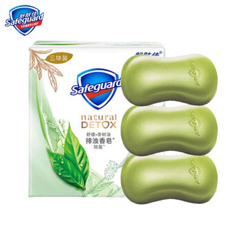 舒肤佳 香皂 舒缓茶树油排浊高端三块装(108g*3) 洗澡洗手洗脸沐浴肥皂