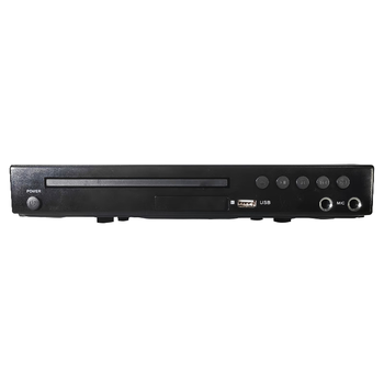 万利达 DVD播放机 光盘播放机CD机VCD DVD光驱播放器 影碟机 USB音乐 黑色DVP-735赠送优盘