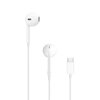 Apple EarPods耳机 采用USB-C接口 连接稳定 苹果有线耳机 适用iPhone/iPad//Mac