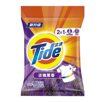 汰渍【到手2斤】二合一洗衣粉薰衣草1KG+手帕纸巾2包