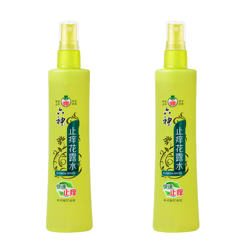 六神花露水【驱蚊品牌TOP1】喷雾止痒花露水80ml×2瓶