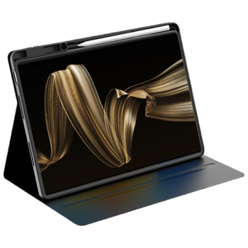 酷士达适用华为MatePad Pro 13.2英寸保护套保护壳2025款平板电脑带笔槽智能休眠全包 黑色