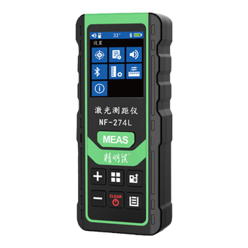 精明鼠 NF-274L-80米 绿光高精度手持式激光测距仪 红外线距离测量仪 量房仪 电子尺 测量工具 卷尺
