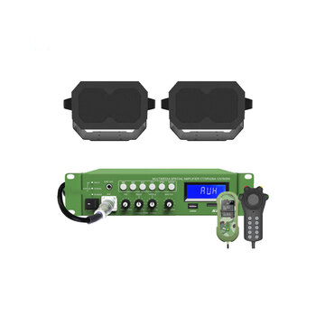 贝塔斯瑞（BETA THREE）多媒体音频放大器声波驱散特种功放车载强声喊话器应急指挥管理训练避险学校安全疏散预警
