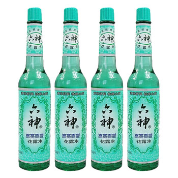 六神花露水【驱蚊品牌TOP1】花露水（冰芬香型）95ml×4瓶