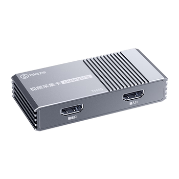 毕亚兹HDMI视频采集卡直播4K60HZ帧 相机高清录制ps5/xbox/Switch2/ipad摄像机游戏笔记本电脑手机USB3.0