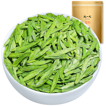 陈一凡绿茶 龙井茶浓香型250g 新茶明前特级嫩芽春茶绿茶杭州龙井