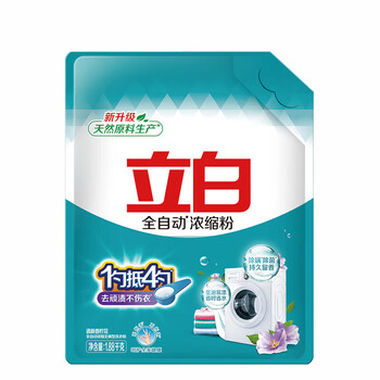 立白洗衣粉【居家囤货 去污力强】超浓缩粉1880g（袋装）