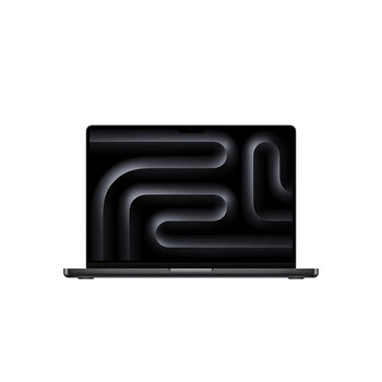 苹果Apple/AI笔记本2024MacBook Pro14英寸M4 Pro(14+20核)48G 4T深空黑色纳米玻璃电脑Z1FE001U8/定制