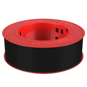 德力西(DELIXI)电线 BV2.5平方 100米 黑色 单芯单股铜线 国标照明空调家装铜芯电线 BV2.5mm