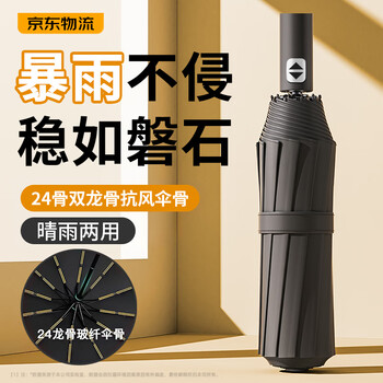 费林斯曼全自动雨伞男士超大号加固加厚抗风遮太阳伞晴雨两用便携防晒伞女