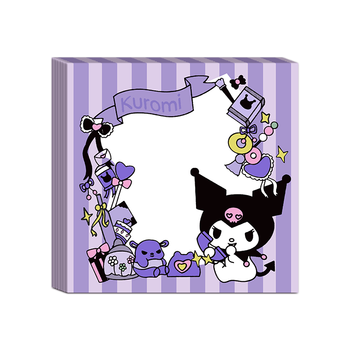 美销宝 便签本小学生专用无粘性便签纸高颜值可撕便签标签纸手写可爱记事签便签留言纸 库洛米