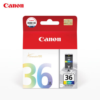 佳能（Canon）CLI-36原装彩色墨盒适用佳能iP110/TR150打印机（约245页）