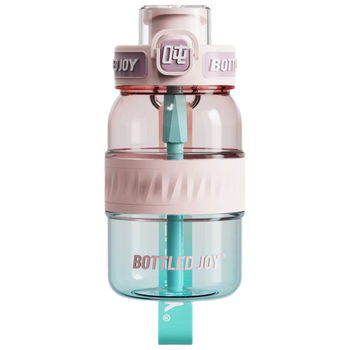吨吨BOTTLED JOY水杯女大容量健身杯大学生水杯耐高温畅吨吨塑料杯
