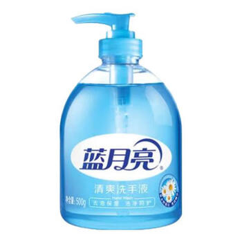 蓝月亮洗手液【野菊花清爽】500g瓶 实用实惠+手帕纸1包
