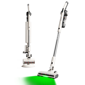 苏泊尔吸尘器自集尘基站家用手持轻量无线大吸力集尘管家绿光除螨毛发防缠新年礼物C32-SL