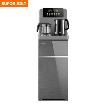 苏泊尔（SUPOR）茶吧机 6段调温 双壶双出水316L不锈钢 家用下置式水桶茶吧机SW-CBJ52