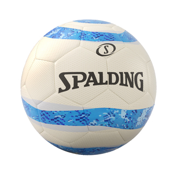 京东京造|斯伯丁联名热粘合PU足球标准比赛青少年专用5号足球