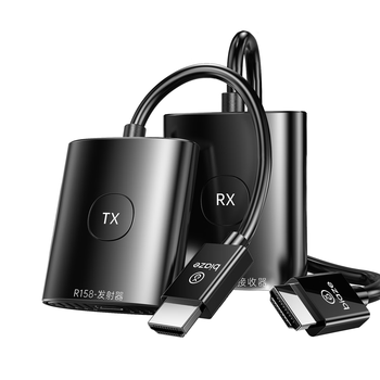 毕亚兹 Type-C无线投屏器 HDMI高清企业会议同屏器 适用手机笔记本电脑电视盒子连投影仪50米传输器