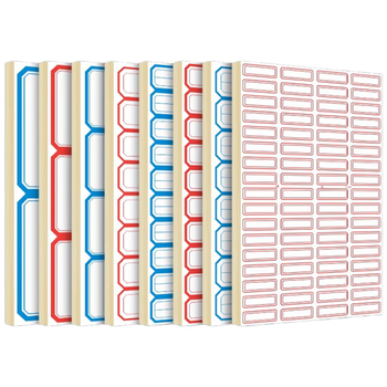 化科 实验室用 化学试剂标签纸 实验室标签 不干胶标签  【10包】红色34*26mm 
