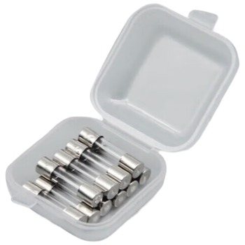 汇君 玻璃保险丝管电路保护熔断器250V电源插座电路充电器保护玻璃管 6*30mm-3A(10只)