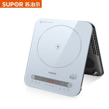 苏泊尔（SUPOR） 电磁炉电磁灶家用 2200W大功率大面板大线圈防辐降噪预约定时 C22-IA08 配汤锅【节日好礼】
