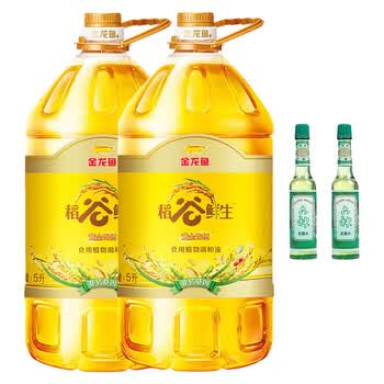 六神花露水95ml*2瓶 清凉舒爽 祛痱止痒+稻谷鲜生调和油5Lx2瓶非转