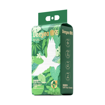 德佑悬挂式洗脸巾200抽*1提 大容量加厚一次性干湿两用绵柔洁面纸巾