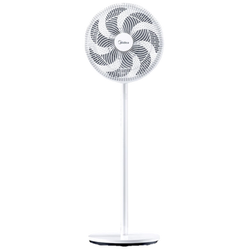 美的七叶轻音柔风电风扇/家用省电落地扇/台式电扇/广角摇头节能宿舍小型风扇 SAE35CA