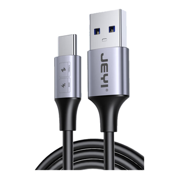 佳翼（JEYI）Type-C数据线 USB3.1转Type-C硬盘盒连接线10Gbps GEN2 快充电线60W 支持iphone16/15全系 0.5米