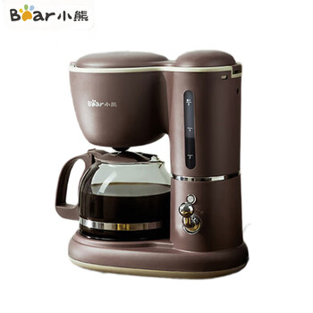 小熊（Bear）咖啡机 家用美式600ml滴漏式小型迷你煮茶器电热水壶泡茶壶煮咖啡壶 KFJ-A06Q1