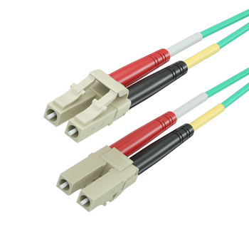 广昌兴(G.C.X)万兆多模光纤跳线LC-LC15m OM3双工2个芯 阻燃低烟无卤LSZH 耐弯折抗弯曲数据中心机房布线