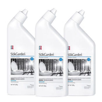 蔬果园洁厕剂阳光松木灵马桶厕所卫生间除垢去异味 500ml*3瓶装