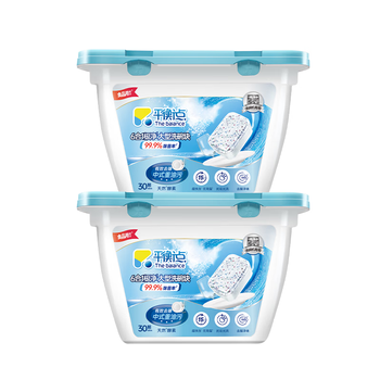 平衡点立白洗碗块60颗900g 洗碗机专用洗涤剂清洁块洗碗粉软水盐三合一