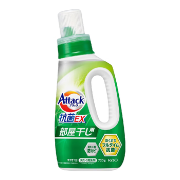 花王（KAO）洗衣液720g 高渗透抗菌除霉阴干无异味酵素洁霸洁净易漂洗-随机发