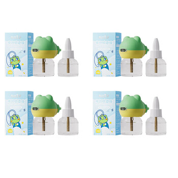 青蛙王子驱蚊液【儿童驱蚊品牌TOP1】45ml实惠装【2液+1器】×4组