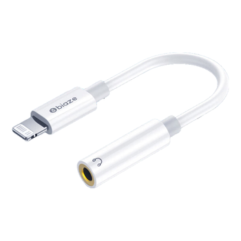 毕亚兹 苹果耳机转换器线Lightning转3.5mm耳机转换插头适用于iPhone手机141312ProXs音频转换接头接口