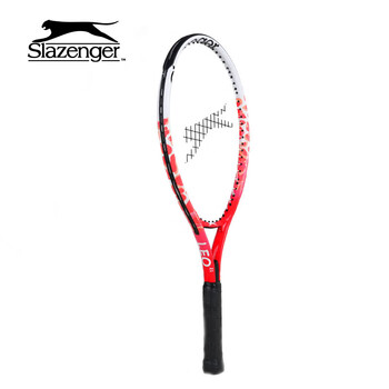 史莱辛格儿童青少年练习碳铝复合儿童网球拍leo21英寸红色