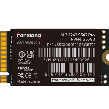 梵想（FANXIANG）256GB SSD固态硬盘 M.2接口NVMe协议2242尺寸版型PCIe3.0 电脑升级存储硬盘 S542PRO