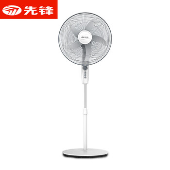 先锋（SINGFUN）五叶家用电风扇 机械立式落地扇 18寸5叶牛角扇 FS45-21A