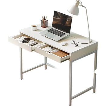 林氏家居现代简约电脑桌卧室办公学习书桌LH252X1-A文件柜+BG014-C电脑桌