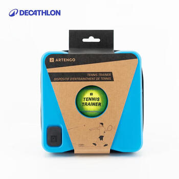 迪卡侬网球训练器带绳回弹单人网球自练神器IVE1训练器补充球4016164