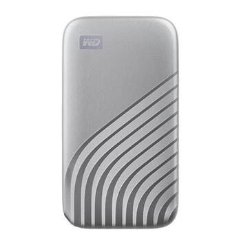 西部数据（WD）1TB My Passport随行 SSDtype-c接口1050MB/s 手机直连笔记本两用 银色