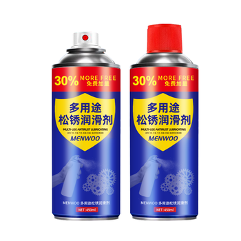 MEN WOO松锈润滑剂450ml 防锈润滑油门锁机械门窗合页自行车除锈消除异响