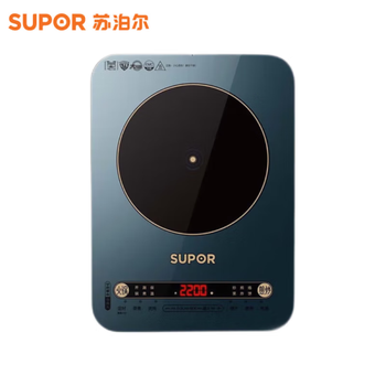 苏泊尔（SUPOR）电磁炉触控大面板单机火锅炉2200W一键猛火爆炒更轻松开锅涮保温C22-IH99