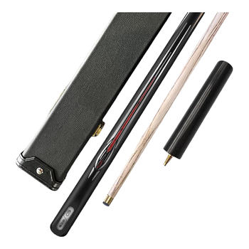 威仕顿天耀台球杆 小头桌球杆训练入门公杆中式黑八九球 10MM带杆盒