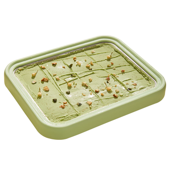 荣事达（Royalstar）炒酸奶机炒冰机制冰神器冰淇淋机家用酸奶机儿童diy免插电316不锈钢防尘防串味上盖CB07A(绿)